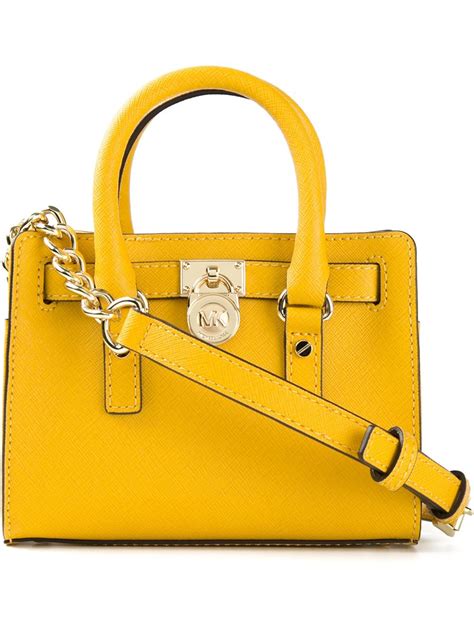 michael kors yellow bags